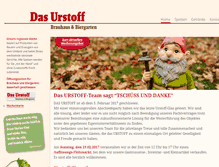 Tablet Screenshot of das-urstoff.de